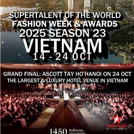 SUPERTALENT OF THE WORLD 2025, MÙA 23  CHÍNH THỨC KHỞI ĐỘNG TẠI KHÁCH SẠN EQUATORIAL, THÀNH PHỐ HỒ CHÍ MINH