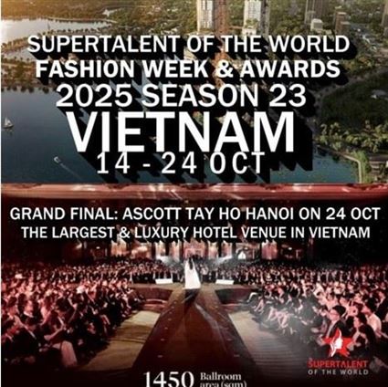 SUPERTALENT OF THE WORLD 2025, MÙA 23  CHÍNH THỨC KHỞI ĐỘNG TẠI KHÁCH SẠN EQUATORIAL, THÀNH PHỐ HỒ CHÍ MINH