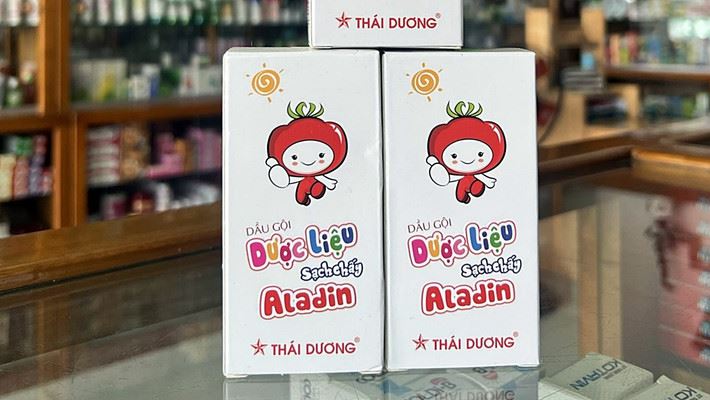 Dầu gội dược liệu trị chấy Aladin Sao Thái Dương bị yêu cầu thu hồi