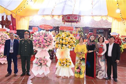 Viện Phát triển văn hóa và chăm sóc sức khỏe cộng đồng: Tham dự Lễ hội truyền thống Đình Làng Vân Chàng năm 2025