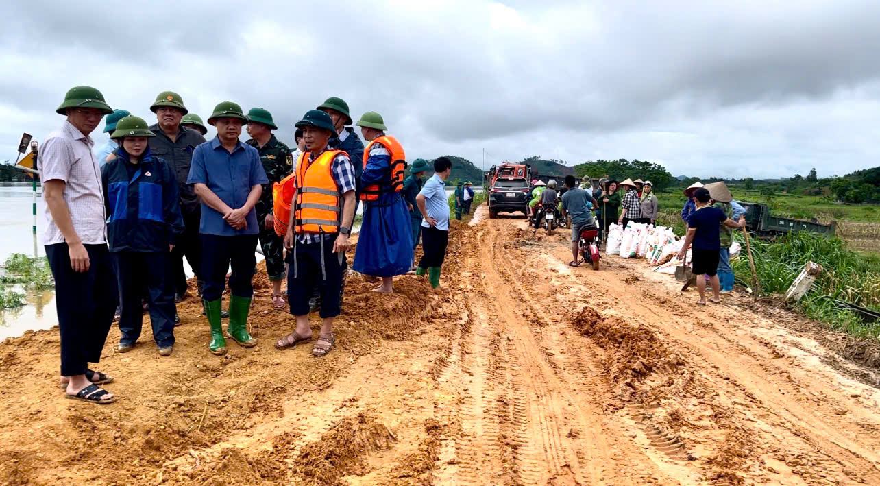 Khẩn trương khắc phục hậu quả lũ lụt tại Tuyên Quang