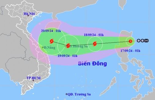 Áp thấp nhiệt đới sẽ mạnh lên thành bão, Biển Đông có gió mạnh cấp 6