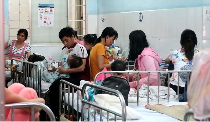 Bệnh tay chân miệng tại TP Hồ Chí Minh đang có dấu hiệu gia tăng trở lại