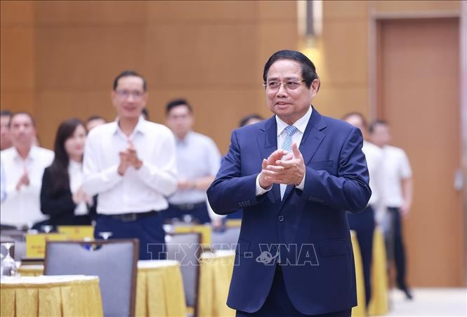 Thủ tướng làm việc với doanh nghiệp nhà nước về chuyển đổi số và thúc đẩy tăng trưởng