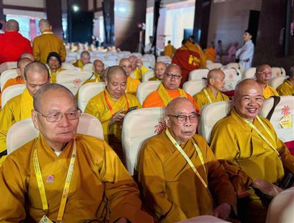 Ban Trị sự GHPGVN tỉnh Quảng Trị tham dự Đại lễ Vesak LHQ 2025 tại TP.HCM