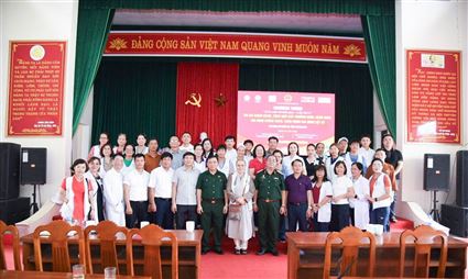 Viện Phát triển văn hóa và chăm sóc sức khỏe cộng đồng phối hợp cùng Viện Khoa học nghiên cứu Nhân tài Nhân lực: Trao tặng hàng trăm suất quà cho thương, bệnh binh và gia đình chính sách nhân ngày Thương binh - Liệt sĩ