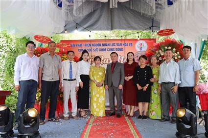 Lễ ra mắt Trung Tâm Chăm Sóc Sức Khỏe Cộng Đồng Thảo Mai